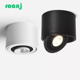 Dimmable Surface Mounted LED COB Downlight 360 Degree Rotating LED Spotlight 5W 7W 9W 15W AC85-265V LED Ceiling Light