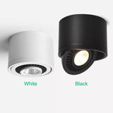 Dimmable Surface Mounted LED COB Downlight 360 Degree Rotating LED Spotlight 5W 7W 9W 15W AC85-265V LED Ceiling Light