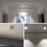 Dimmable Surface Mounted LED COB Downlight 360 Degree Rotating LED Spotlight 5W 7W 9W 15W AC85-265V LED Ceiling Light