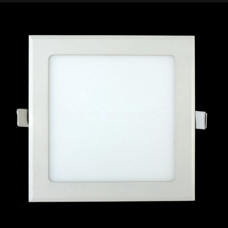 Ultra Bright design 3W / 6W / 9W / 12W / 15W / 25W LED ceiling Ultra Thin Recessed grid Panel light square / slim square panel Spot light
