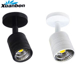 Dimmable 5W LED Surface Mounted wall lamps Spot Light Led Downlight Showcase Jewelry Counter Ceiling Lamp Clothes Store Lighting