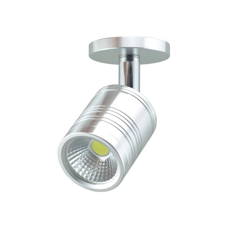 Dimmable 5W LED Surface Mounted wall lamps Spot Light Led Downlight Showcase Jewelry Counter Ceiling Lamp Clothes Store Lighting