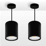 DBF LED Surface Mounted Ceiling Lamp with Wire Hanging 3W/5W/7W/10W/12W/15W White/Black AC85-265V Ceiling Spot Light Home Decor