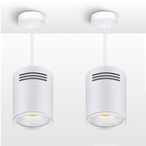 DBF LED Surface Mounted Ceiling Lamp with Wire Hanging 3W/5W/7W/10W/12W/15W White/Black AC85-265V Ceiling Spot Light Home Decor