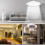 Ultra Bright LED Downlight Motion Sensor LED Light 6W 12W 20W 24W 220V 240V AC Living Room Home Lighting Recessed Light