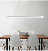 Modern Pendant Light LED Pendant Lamp White&Black finished For Dining room Living room Kitchen Lighting Fixturs L120CM 90CM 69CM