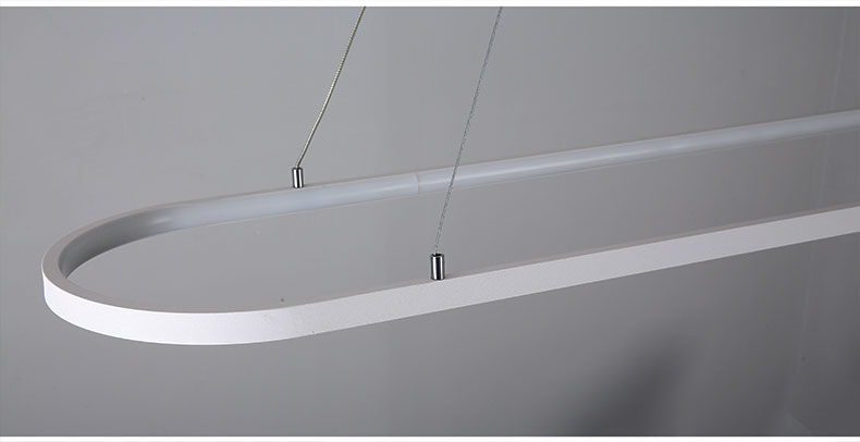 Modern Pendant Light LED Pendant Lamp White&amp;Black finished For Dining room Living room Kitchen Lighting Fixturs L120CM 90CM 69CM