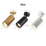 Led Surface Mounted Ceiling Downlight with 5W GU10 LED Bulb Replaceable Spot Light Ceiling lamp Living Room Indoor Led lights