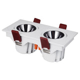 Anti-glare Square LED COB Recessed Downlight 14W 24W LED Ceiling Spot Light Kitchen Living room Indoor