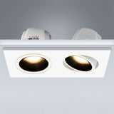 Anti-glare Square LED COB Recessed Downlight 14W 24W LED Ceiling Spot Light Kitchen Living room Indoor