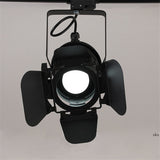 Nordic LED Wall Lights American Retro Country Loft Track Lamps Industrial Vintage Iron Bar Cafe Lighting Searchlight Fixtures
