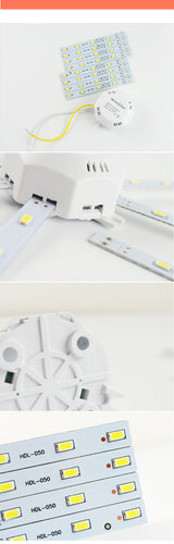 Led Downlight 12W 16W 20W 24W Accessory Octopus Magnetic plate Ring Light Led Lamp 220V For Ceiling Lamp Absorb dome Replace