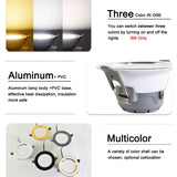 Downlight 3W 5W 3000k 4000k 6500k led Downlight AC 220V-240V led Downlight Kitchen living room Indoor recessed 5Pcs downlight