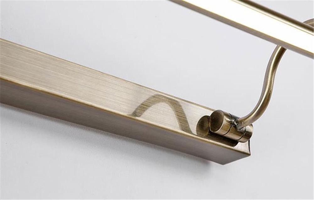 Vanity Lights LED Retro 100V-240V 10w 56cm Vanity Lights Minimalist Bathroom Mirror Front Lamp Modern European Painting Lamp Bronze Lights