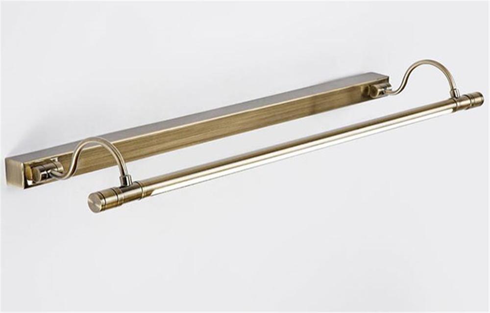 Vanity Lights LED Retro 100V-240V 10w 56cm Vanity Lights Minimalist Bathroom Mirror Front Lamp Modern European Painting Lamp Bronze Lights