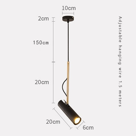 LED Pendant Light Bedside Pendant Down Light Hanging Kitchen Suspension Lamp LED Spot Lighting LED Down Light Adjustable