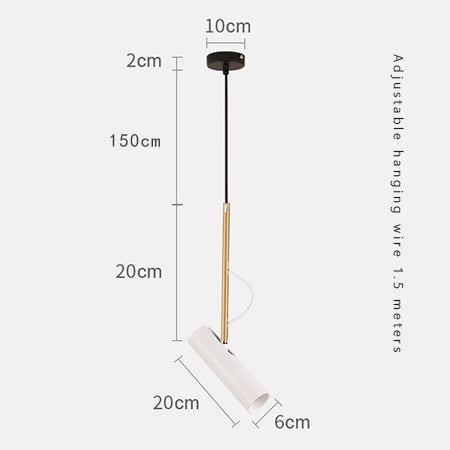 LED Pendant Light Bedside Pendant Down Light Hanging Kitchen Suspension Lamp LED Spot Lighting LED Down Light Adjustable