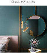 LED Pendant Light Bedside Pendant Down Light Hanging Kitchen Suspension Lamp LED Spot Lighting LED Down Light Adjustable