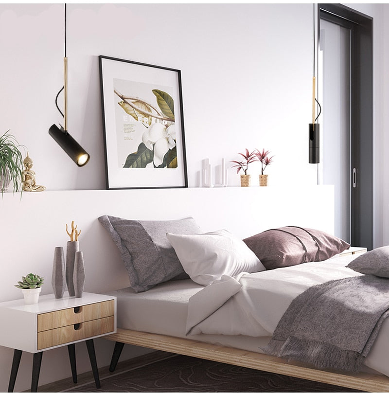 LED Pendant Light Bedside Pendant Down Light Hanging Kitchen Suspension Lamp LED Spot Lighting LED Down Light Adjustable