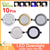 LED Downlight 10Pcs 3w 5w spot led lights 3000k 4500K 6000K AC 220V-240V led Downlight Kitchen living room Indoor recessed lighting