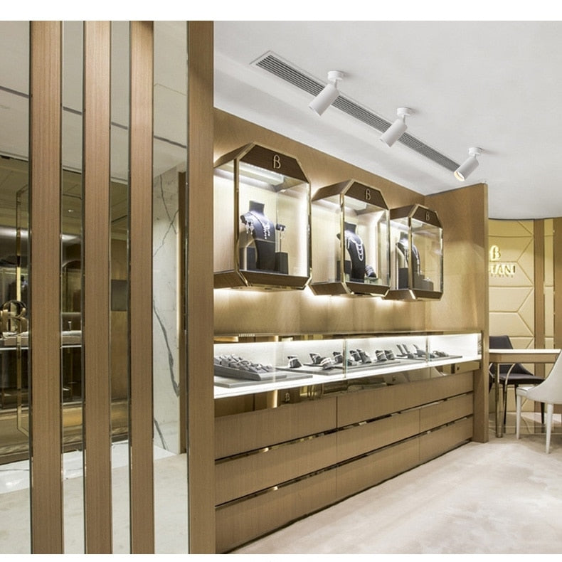 Cob Led Downlight 7W 10W Spot Led Downlights Ceiling Surface Mounted Commercial Clothing Indoor Lighting AC85-265V