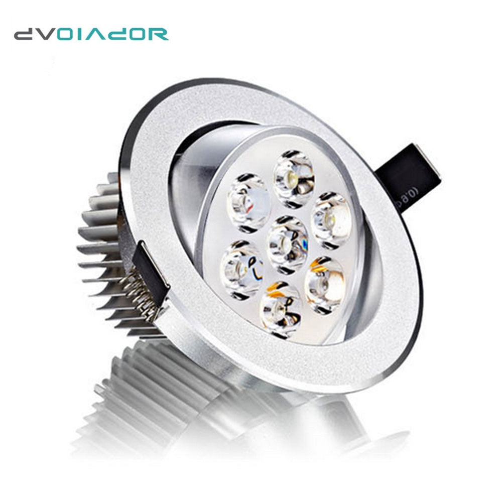 LED Downlight Dimmable 3W 5W 7W 9W 12W led recessed downlight Spot Light AC110V 220V For Bedroom Kitchen led ceiling downlight