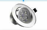 LED Downlight Dimmable 3W 5W 7W 9W 12W led recessed downlight Spot Light AC110V 220V For Bedroom Kitchen led ceiling downlight