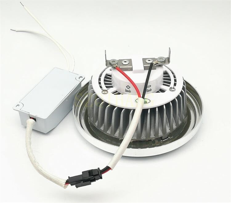 LED Downlight 12V G53 GU10 Downlights AR111 Lamps Warm White Cool White 10W 15W COB Light ES111 LED Dimmable Spotlights AC220V