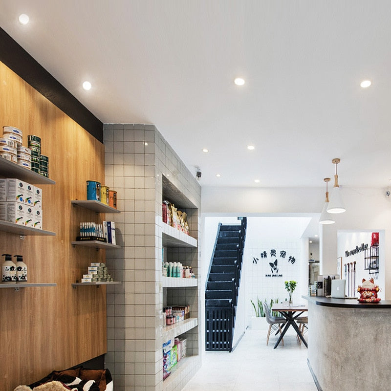 ultra-thin 3W embedded small downlight 12V DC built in downlight