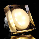 Acrylic LED downlight round square light 5W 9W 12W led ceiling light 90-260v cabinet wall light spotlight home lighting
