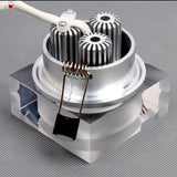 Acrylic LED downlight round square light 5W 9W 12W led ceiling light 90-260v cabinet wall light spotlight home lighting