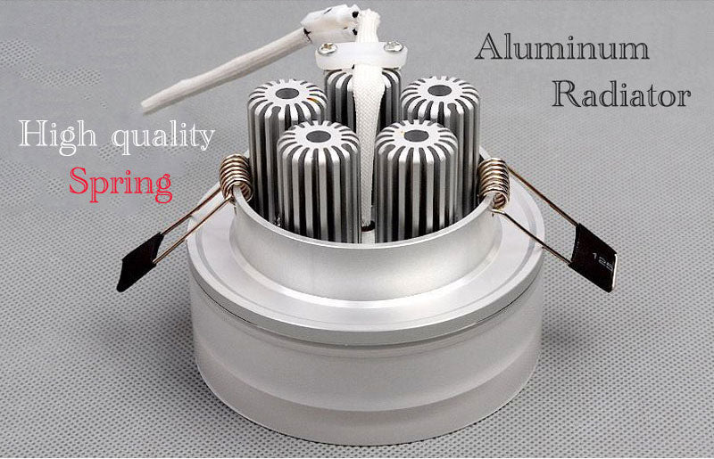 Acrylic LED downlight round square light 5W 9W 12W led ceiling light 90-260v cabinet wall light spotlight home lighting