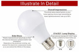 LED Bulb E27 E14 20W 18W 15W 12W 9W 6W 3W 4pcs/lot Lampada LED Light AC 220V Bombilla Spotlight Lighting Cold/Warm White Lamp