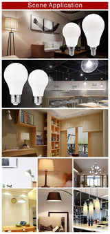 LED Bulb E27 E14 20W 18W 15W 12W 9W 6W 3W 4pcs/lot Lampada LED Light AC 220V Bombilla Spotlight Lighting Cold/Warm White Lamp