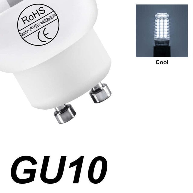 E27 Led Lamp 220V E14 Corn Lamp 3W 5W 7W 9W 12W 15W GU10 10PCS Lampada Led Bulb G9 Led Lamp Light B22 Chandelier Lighting 240V