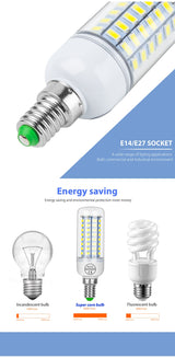 E27 Led Lamp 220V E14 Corn Lamp 3W 5W 7W 9W 12W 15W GU10 10PCS Lampada Led Bulb G9 Led Lamp Light B22 Chandelier Lighting 240V