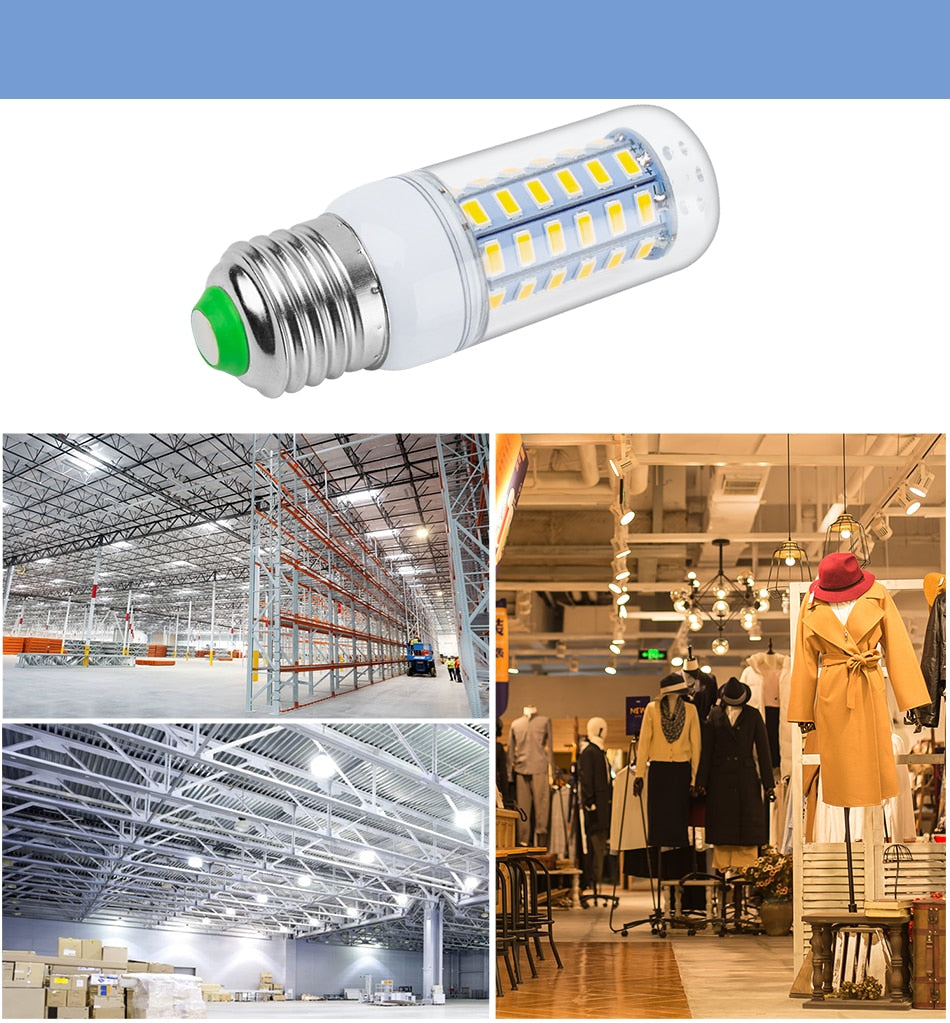 E27 Led Lamp 220V E14 Corn Lamp 3W 5W 7W 9W 12W 15W GU10 10PCS Lampada Led Bulb G9 Led Lamp Light B22 Chandelier Lighting 240V