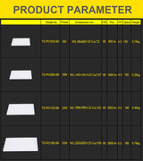 T-SUNRISE Ultra Thin LED Panel Downlight 8W 16W 24W 32W Round/Square LED Ceiling Recessed Lights Power Supply Included SMD4014