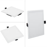 T-SUNRISE Ultra Thin LED Panel Downlight 8W 16W 24W 32W Round/Square LED Ceiling Recessed Lights Power Supply Included SMD4014