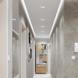 New Honeycomb Nest Anti Glare Lens COB Recessed Downlight 5W 7W 12W 15W Round LED Ceiling Spot Light Pic Background