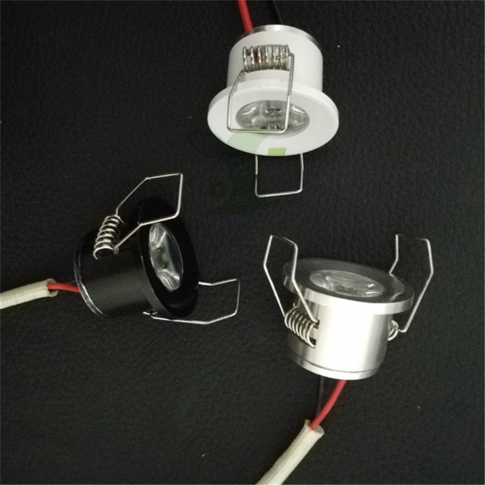 Mini LED Downlight – 1W Recessed Ceiling Lamp – Under Cabinet – 110-240V – COB Chip – Modern