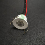 LED Mini Downlight Under Cabinet Spot Light 1W for Ceiling Recessed Lamp AC85-265V Dimmable Downlights