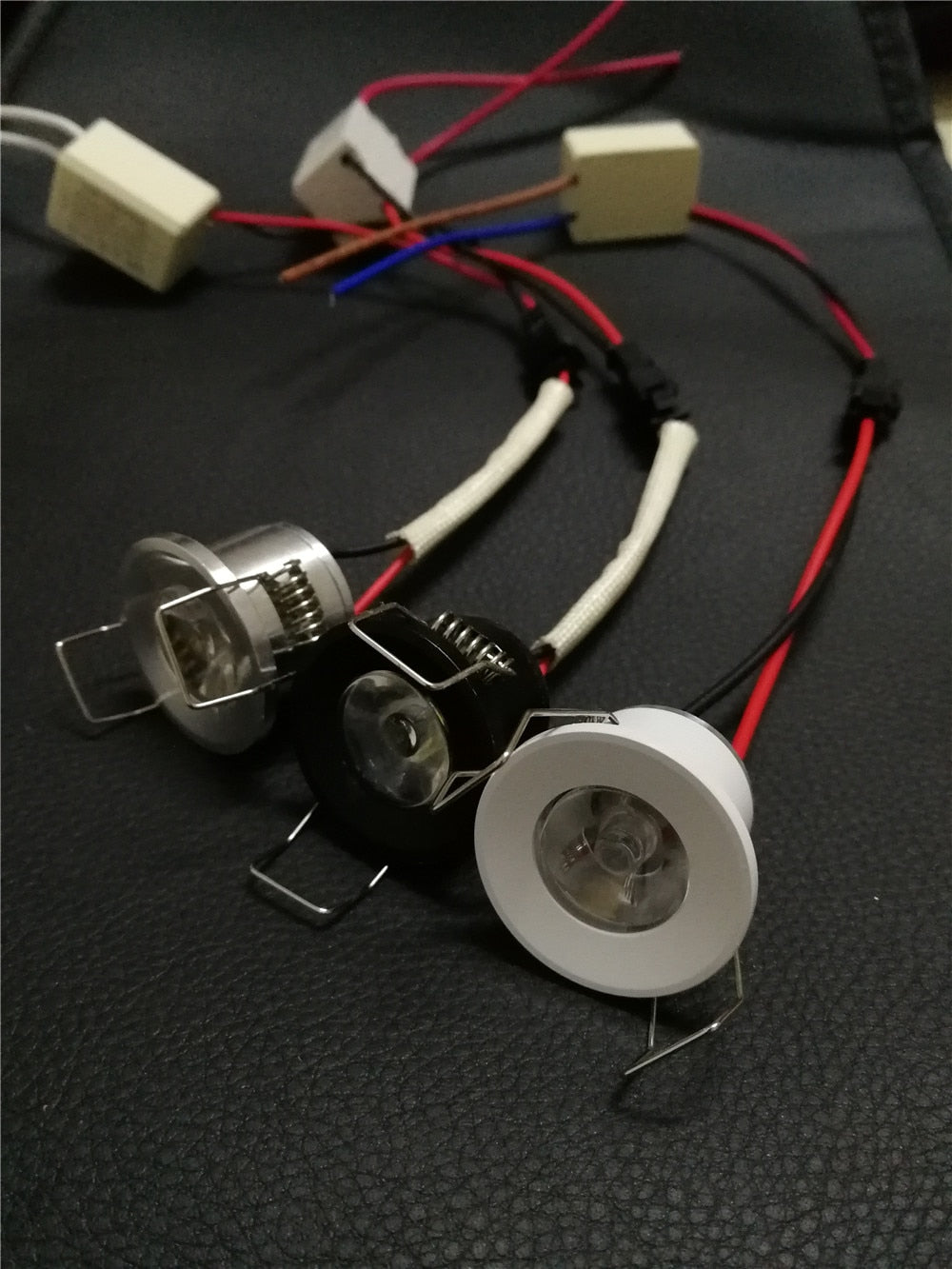 LED Mini Downlight Under Cabinet Spot Light 1W for Ceiling Recessed Lamp AC85-265V Dimmable Downlights