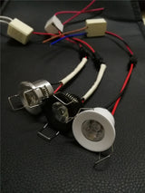 LED Mini Downlight Under Cabinet Spot Light 1W for Ceiling Recessed Lamp AC85-265V Dimmable Downlights