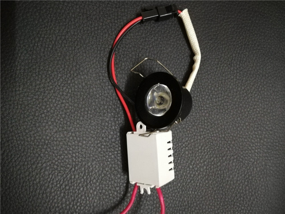 LED Mini Downlight Under Cabinet Spot Light 1W for Ceiling Recessed Lamp AC85-265V Dimmable Downlights