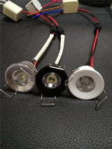 LED Mini Downlight Under Cabinet Spot Light 1W for Ceiling Recessed Lamp AC85-265V Dimmable Downlights