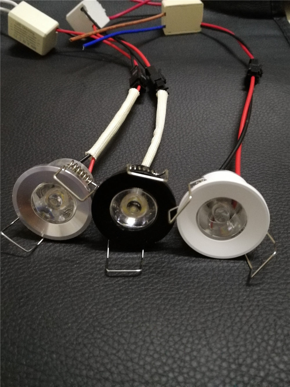 LED Mini Downlight Under Cabinet Spot Light 1W for Ceiling Recessed Lamp AC85-265V Dimmable Downlights