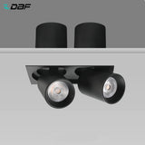 Square Angle Adjust Stretchable LED COB Recessed Downlight 14W 20W 24W LED Ceiling Spotlight Kitchen Living Room Indoor