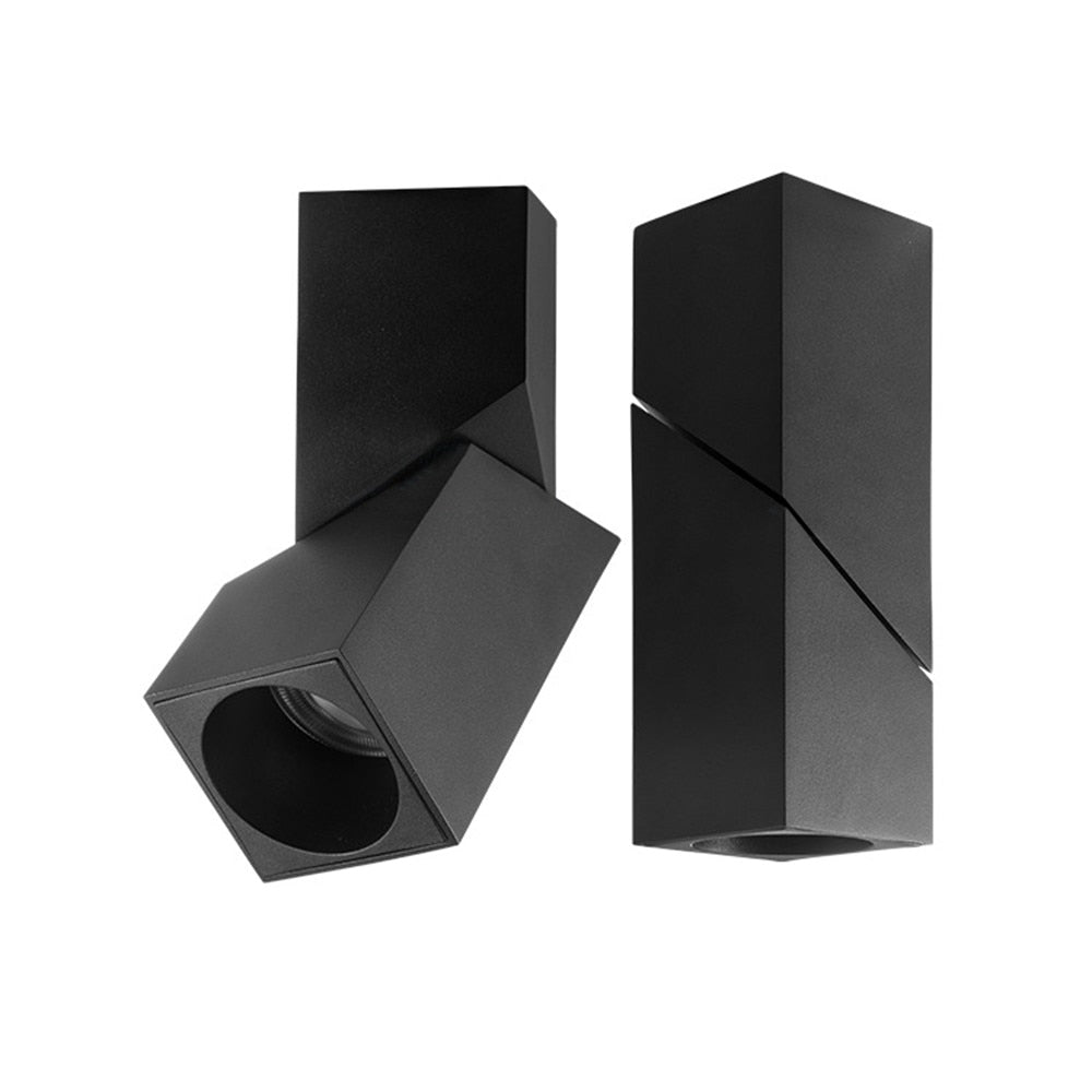 Adjustable Angle Square Surface Mounted Downlight 10W 12W 15W LED Ceiling Spot Light 3000K/4000K/6000K High CRI