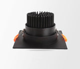 Recessed Dimmable COB LED Downlights 7W 9W 12W 24W LED Ceiling Spot Lights AC85-265V LED Ceiling Lamps Indoor Lighting